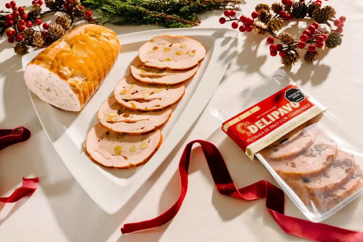 Reinventa tu cena navideña con pavo Delipavo: fácil, saludable y deliciosa