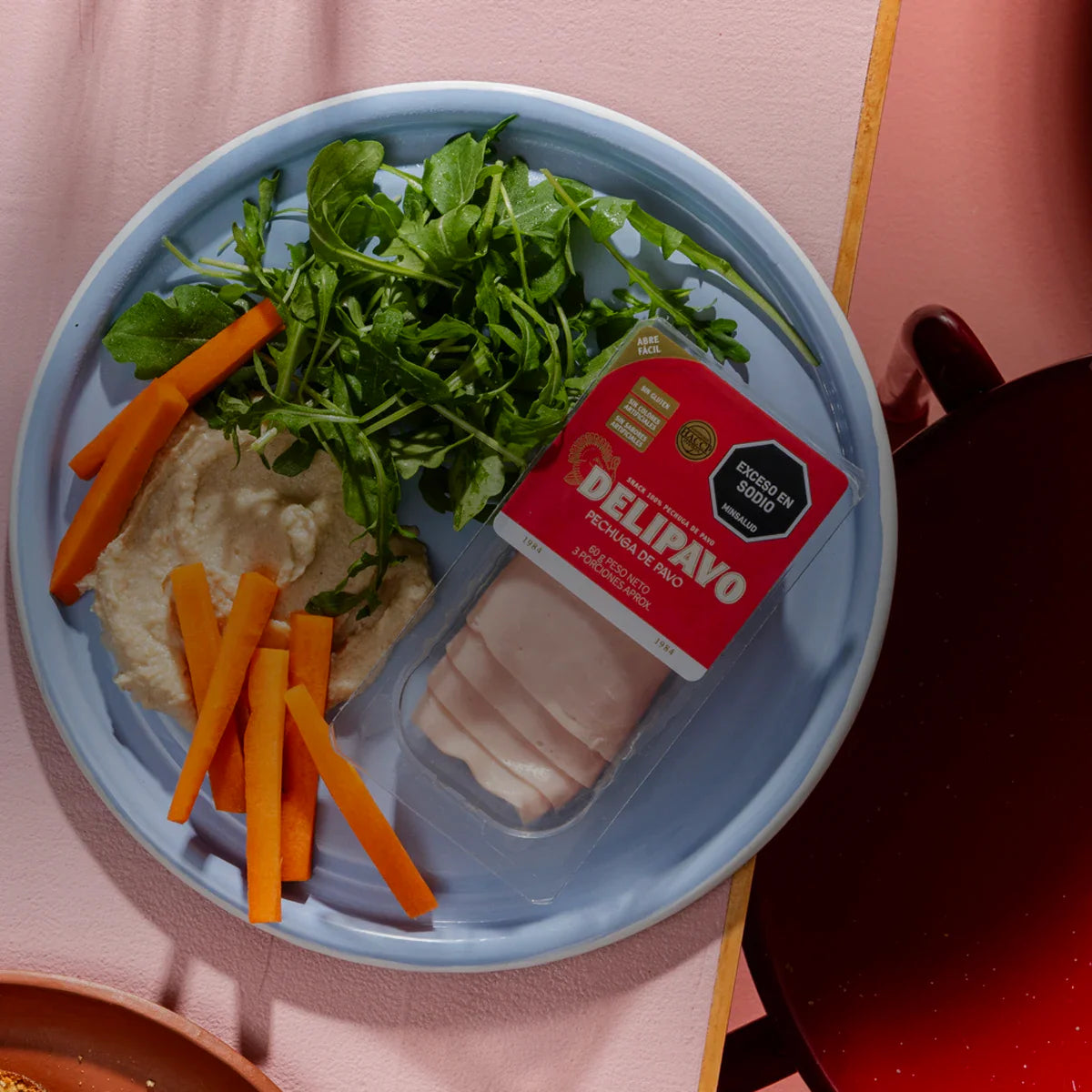 snacks saludables de pavo para picar entre comidas